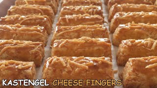 Kastengel  Buttery Cheesy Dutch Indonesian Snack  Cheese Fingers [upl. by Edobalo1]