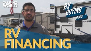 RV Buying Guide RV Financing [upl. by Fairfax]