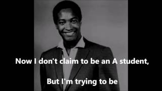 Wonderful World SAM COOKE with lyrics [upl. by Tuck]