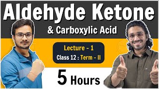 1Aldehydes Ketones and Carboxylic Acid  Class 12 Board  Lecture 1 [upl. by Crowe541]