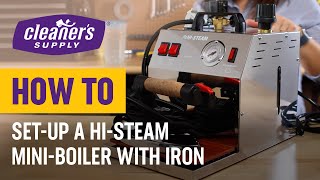 How To SetUp A HiSteam MiniBoiler With Iron [upl. by Bal]