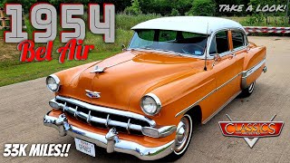 1954 Bel Air Sedan  33k Original Miles  Look At amp DRIVE [upl. by Ellen834]