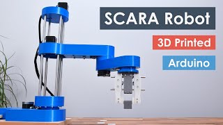 SCARA Robot  How To Build Your Own Arduino Based Robot [upl. by Emina686]