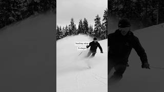 How To Hockey Stop On Skis  Step By Step [upl. by Prader]