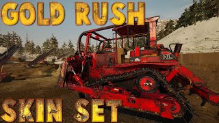 MODS Gold rush the game Scorched earth Skin Pack [upl. by Cammie]