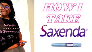 How I Take Saxenda  Easy way to take Saxenda 💉  How to Take Saxenda [upl. by Submuloc]