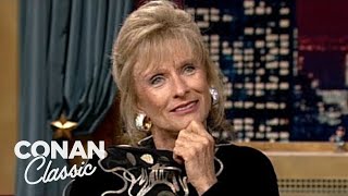 Cloris Leachman  Late Night with Conan O’Brien [upl. by Tildi]