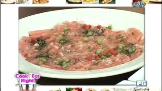 Salmon Carpaccio by Chefs Barrel [upl. by Farica561]