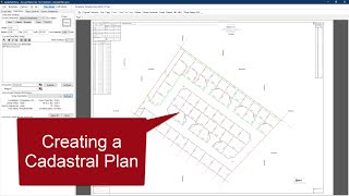 Creating a Cadastral Plan [upl. by Nahc696]