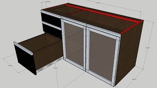 Projetos de moveis planejados no sketchup [upl. by Schenck]