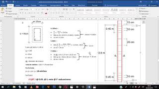 Cálculo de estribos en columnas [upl. by Ainesey]