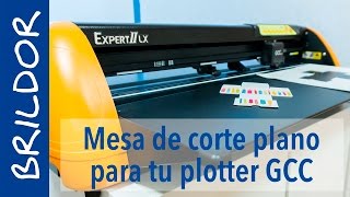 CORTA cartulina y OTROS MATERIALES con tu PLOTTER GCC [upl. by Retxed669]