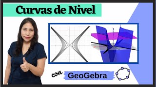 Como GRAFICAR CURVAS de NIVEL con GEOGEBRA [upl. by Astor527]