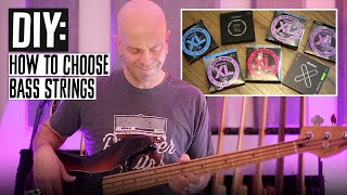 DIY How to Choose Bass Strings [upl. by Nasaj]