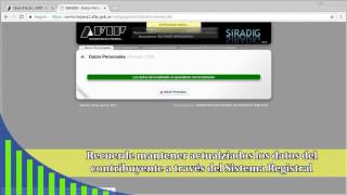 SiRADIG Trabajador  Generar y presentar F572 WEB [upl. by Gavette]