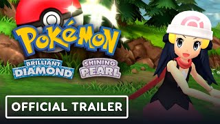 Pokemon Brilliant Diamond amp Shining Pearl  Official Trailer [upl. by Merle]