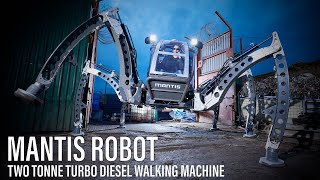 Mantis  Hexapod Walking Machine Tests 2012 [upl. by Amber]