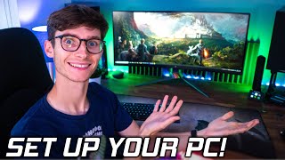 What To Do AFTER Youve Built Your Gaming PC 😀 How To Setup Your Gaming PC Build 2020 [upl. by Decima898]