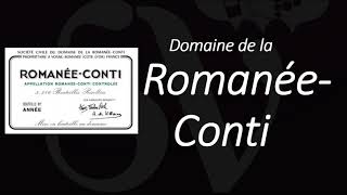 How to Pronounce RomanéeConti Best of French Wine Pronunciation [upl. by Brandice]