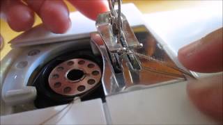 How to use mini sewing machine SM202A [upl. by Dorina]