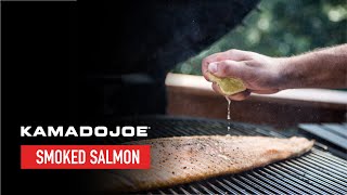 Kamado Joe  Smoked Salmon [upl. by Eanyl]