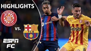 Barcelona vs Girona  LaLiga Highlights  ESPN FC [upl. by Henke]