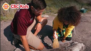 Studio K Away Digging for Dinosaurs in Alberta  CBC Kids [upl. by Asilana]