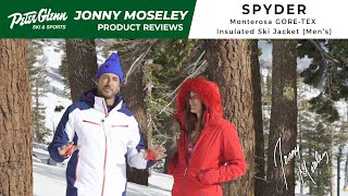 Spyder Monterosa GORETEX Insulated Ski Jacket Review [upl. by Oyam261]