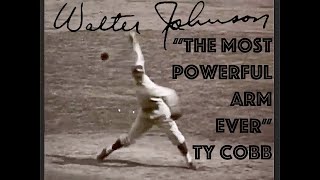 Walter Johnson Pitching Mechanics amp Game Highlights BEST QUALITY [upl. by Adnahsat649]