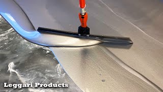 How To Install An Epoxy Floor From Beginning To End Over Existing Concrete  Easy DIY Full Tutorial [upl. by Oberg]