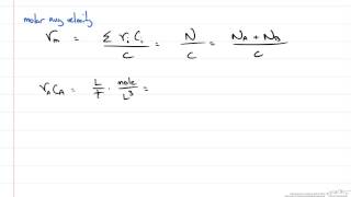 Deriving Molar Flux Equations [upl. by Suolhcin751]