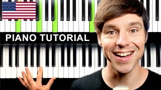 How to play COMPTINE DUN AUTRE ÉTÉ  on Piano Tutorial Amélie Soundtrack [upl. by Chaille]