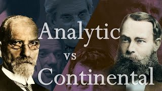 Analytic vs Continental Philosophy — the Schism in Modern Philosophy [upl. by Meagan]