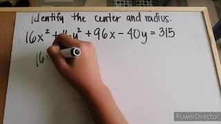 Conic SectionsCIRCLE Transforming General Equation to Standard Form Part 2 [upl. by Hyo]