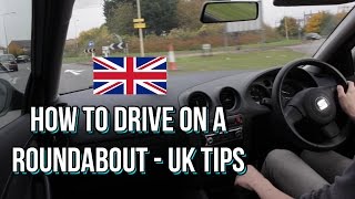 How to drive on roundabouts  UK Driving Tips [upl. by Tager]