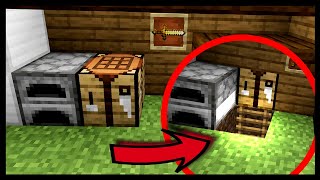 MINECRAFT  COMO FAZER UMA PASSAGEM SECRETA QUE FUNCIONA EM TODAS AS VERSÕES [upl. by Neau600]