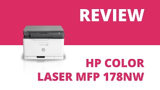 HP Color Laser MFP 178nw A4 Colour Multifunction Laser Printer [upl. by Eentruok]