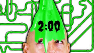 2 Minute Timer SLIME MAZE 🟢 [upl. by Nylkcaj]