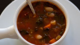 Minestrone Soup  Homemade Italian Recipe [upl. by Jose]