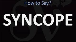 How to Pronounce Syncope CORRECTLY [upl. by Eelak78]