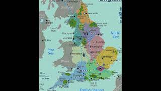 map of England [upl. by Choo]