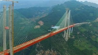 China Sets Record for Worlds Highest Bridge Again [upl. by Griselda]