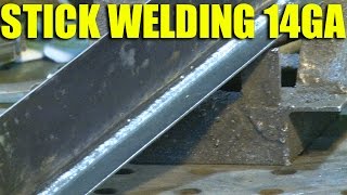 🔥 Stick Welding Sheet Metal Viewer Request [upl. by Ioyal]