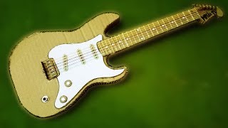 How to make an Electric Guitar from Cardboard [upl. by Edythe]