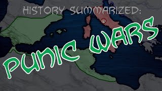 History Summarized The Punic Wars [upl. by Ahsehat]