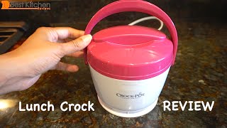 Crock Pot 20 Ounce Lunch Crock Food Warmer Review [upl. by Nnasus]