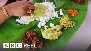 How to eat Indian food like a local  BBC REEL [upl. by Holbrook]