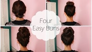 4 Easy Buns  Shawna [upl. by Luthanen]