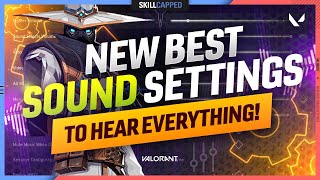 NEW BEST SOUND SETTINGS TO HEAR EVERYTHING  Valorant Settings Guide Audio HRTF amp More [upl. by Oznarol]