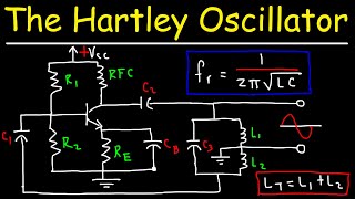 Hartley Oscillator Circuit [upl. by Kinom94]